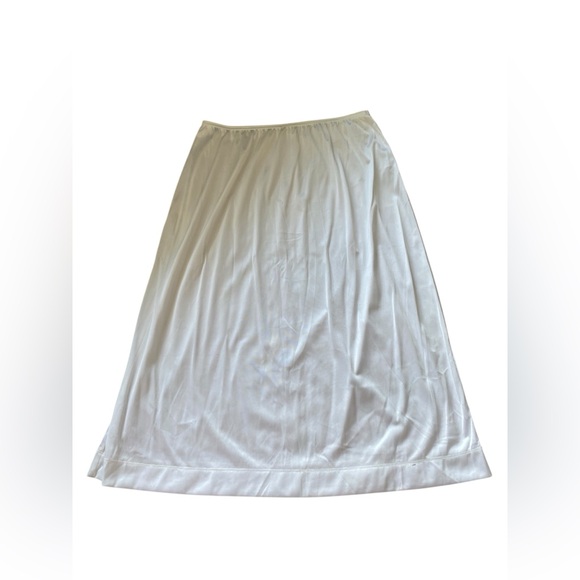 Undermoments White Women's Half Slip - Picture 1 of 4